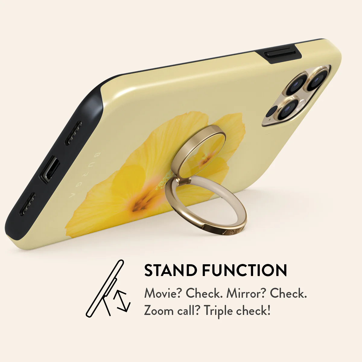 Hibiscus - Adhesive Ring Holder