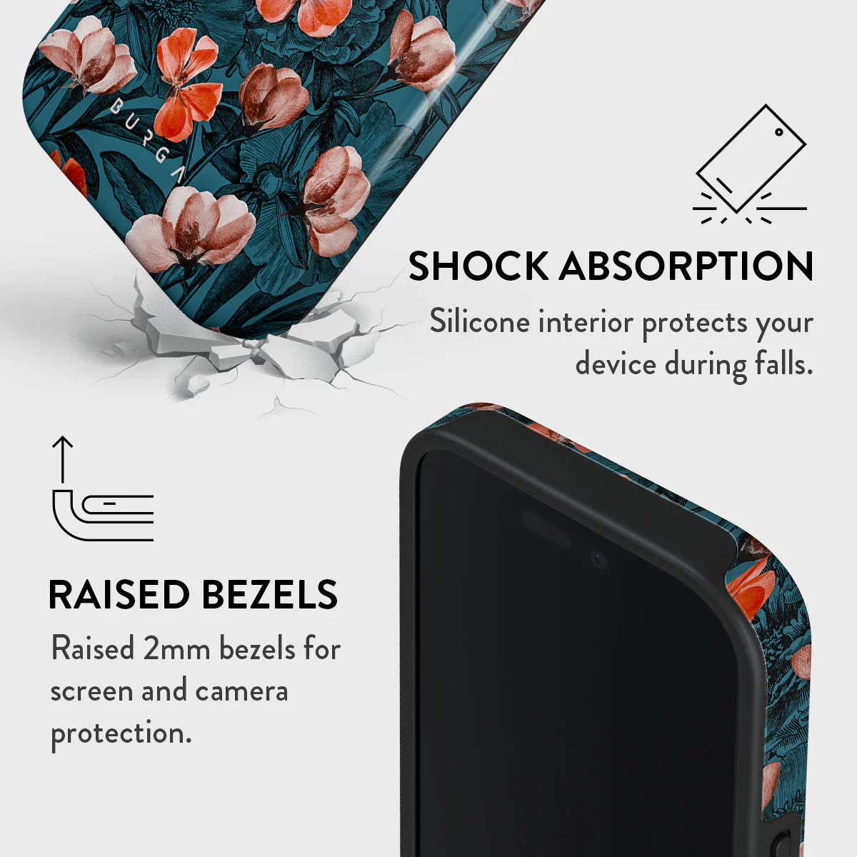 No Rain No Flowers - iPhone 16 Pro Max Case