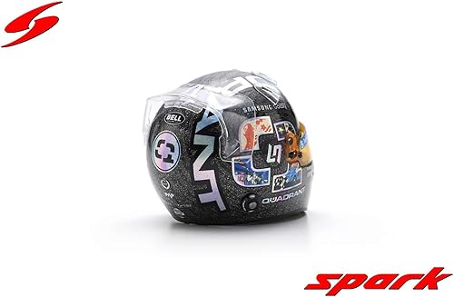 Spark McLaren F1 Team - Offizieller Merchandise-Artikel Bell Helmets Modelle Lando Norris 1/5 - Mini Helm Sonderedition - 2023