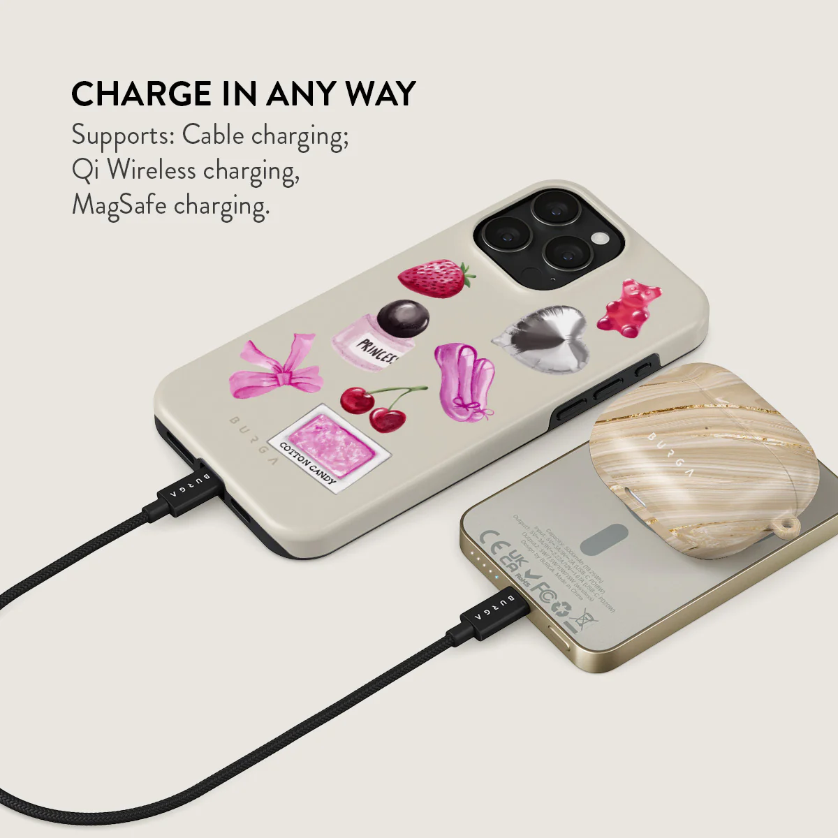 Baby Girl - Magnetic Power Bank