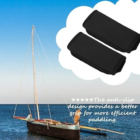 DAUERHAFT Weiche Paddelgriffe Paddelgriffe Kajakzubehör, für Kanu, Kajak
