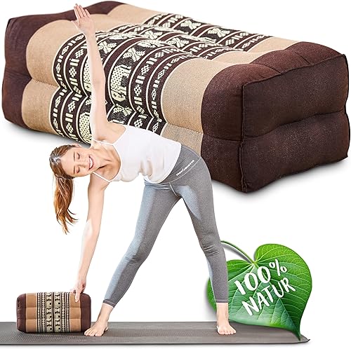 Namasdee Stützkissen mit 100% natürlicher Kapokfüllung