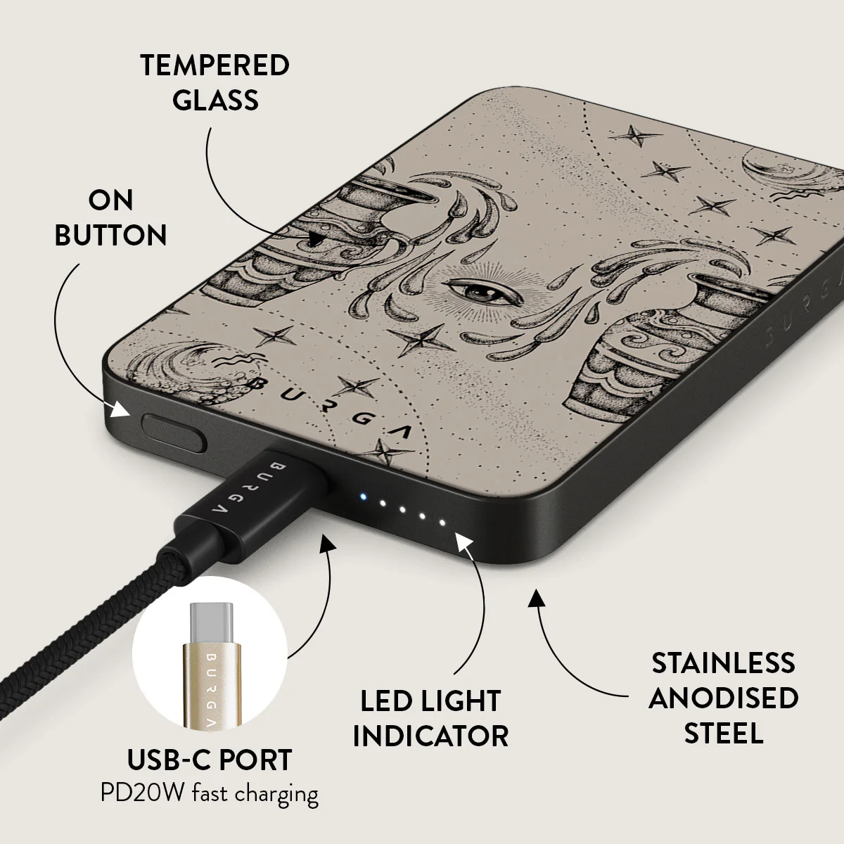 Aquarius - Magnetic Power Bank