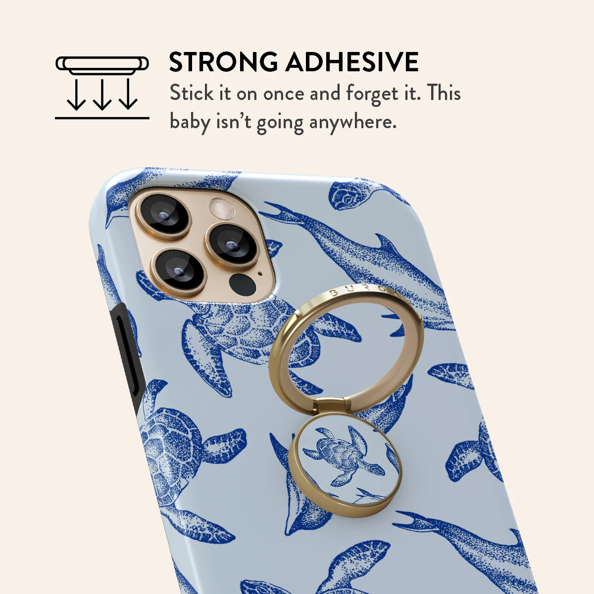 Aquatic Dance - Adhesive Ring Holder