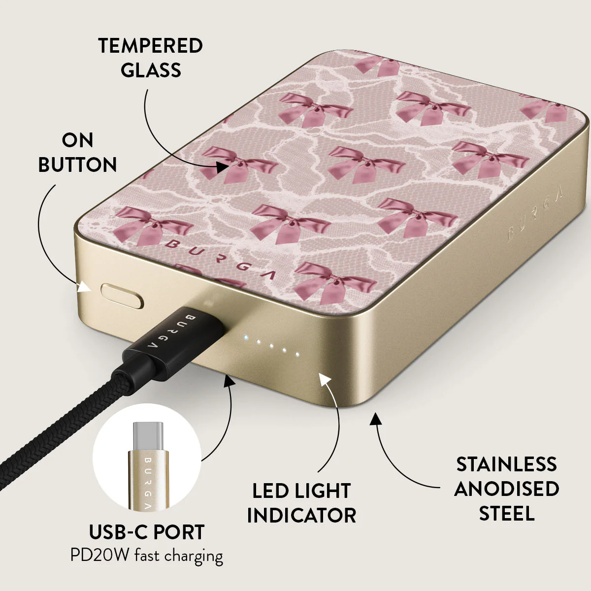 Ballerina - Magnetic Power Bank
