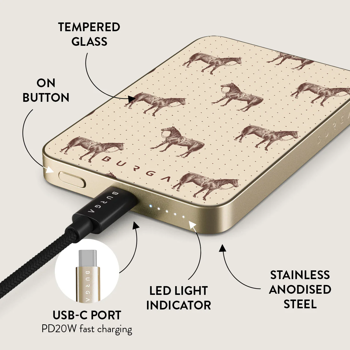 Wild West - Magnetic Power Bank