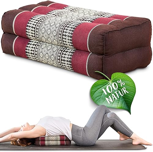 Namasdee Stützkissen mit 100% natürlicher Kapokfüllung