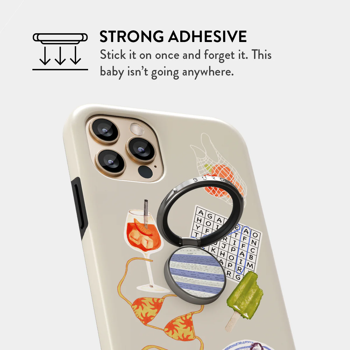 Seaside Muse - Adhesive Ring Holder