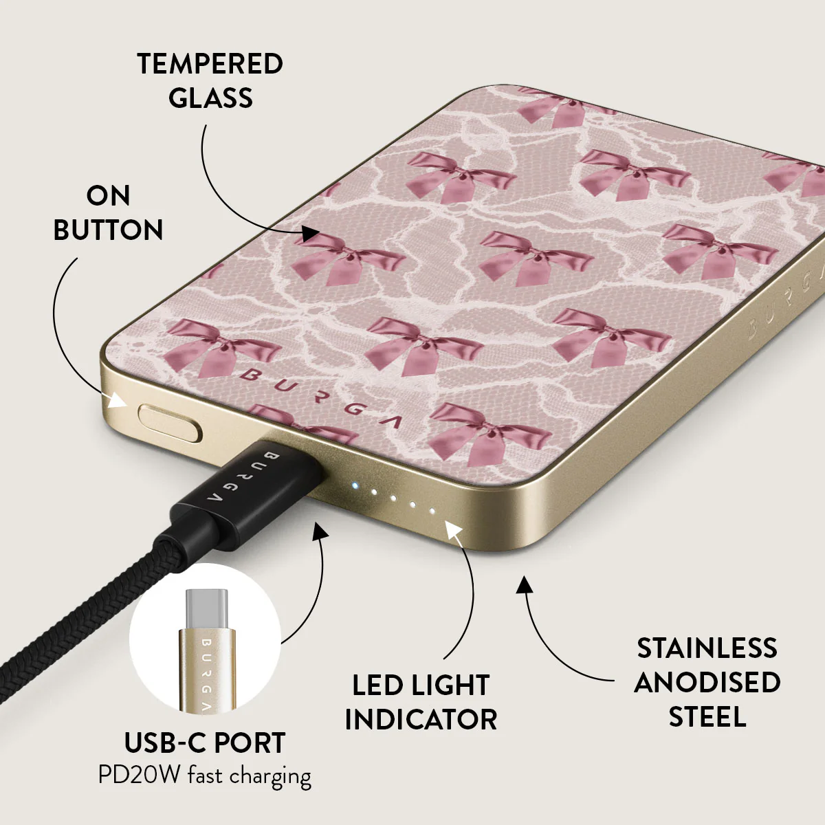 Ballerina - Magnetic Power Bank