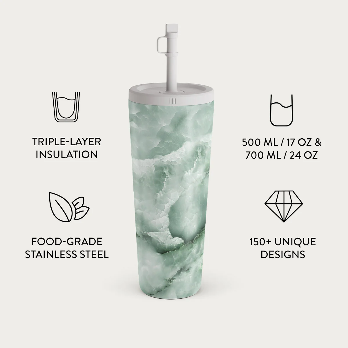 Pistachio Cheesecake - Green Travel Mug