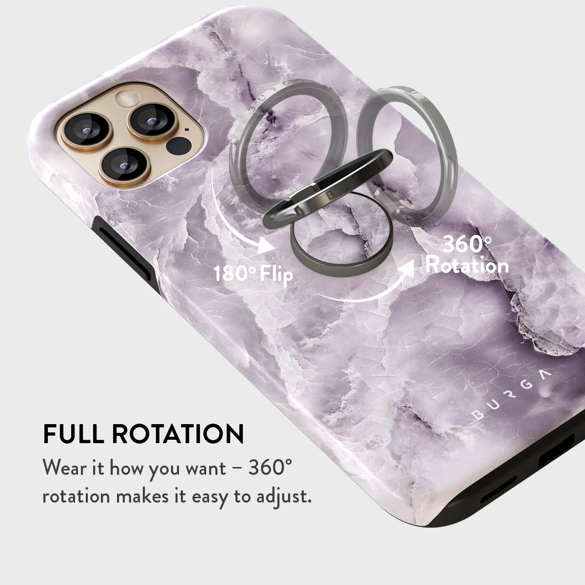 Black Currant - Adhesive Ring Holder