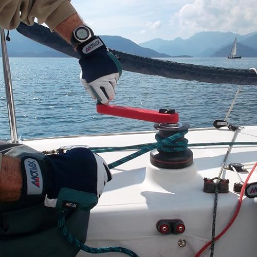 MOTIVEX Segelhandschuhe Rückseite Elasthan alle Finger kurz Grösse XL
