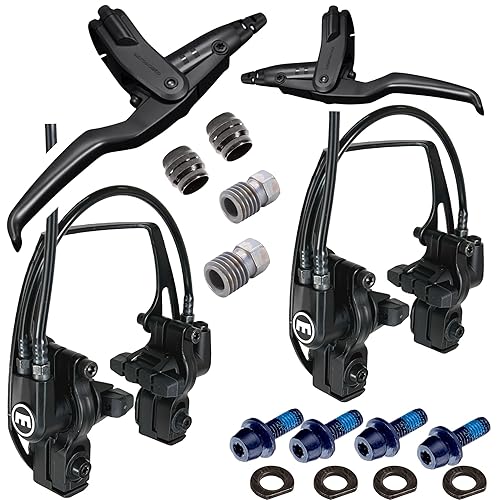 Magura HS11 Hydraulische Fahrrad Felgenbremse Carbotecture Set Evo2 Trekking City Ebike Tour Bremse Vorne und Hinten Komplettset
