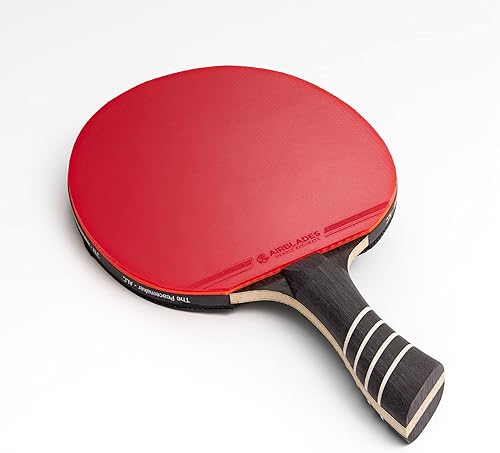 AirBlades The Peace Maker ALC - Professional Ping Pong Paddle - Carbon Fiber Table Tennis Racket Producing Maximum Spin & Control for All Levels - Hard Carry Case & Ergonomic Handle.