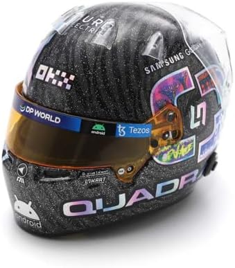 Spark McLaren F1 Team - Offizieller Merchandise-Artikel Bell Helmets Modelle Lando Norris 1/5 - Mini Helm Sonderedition - 2023