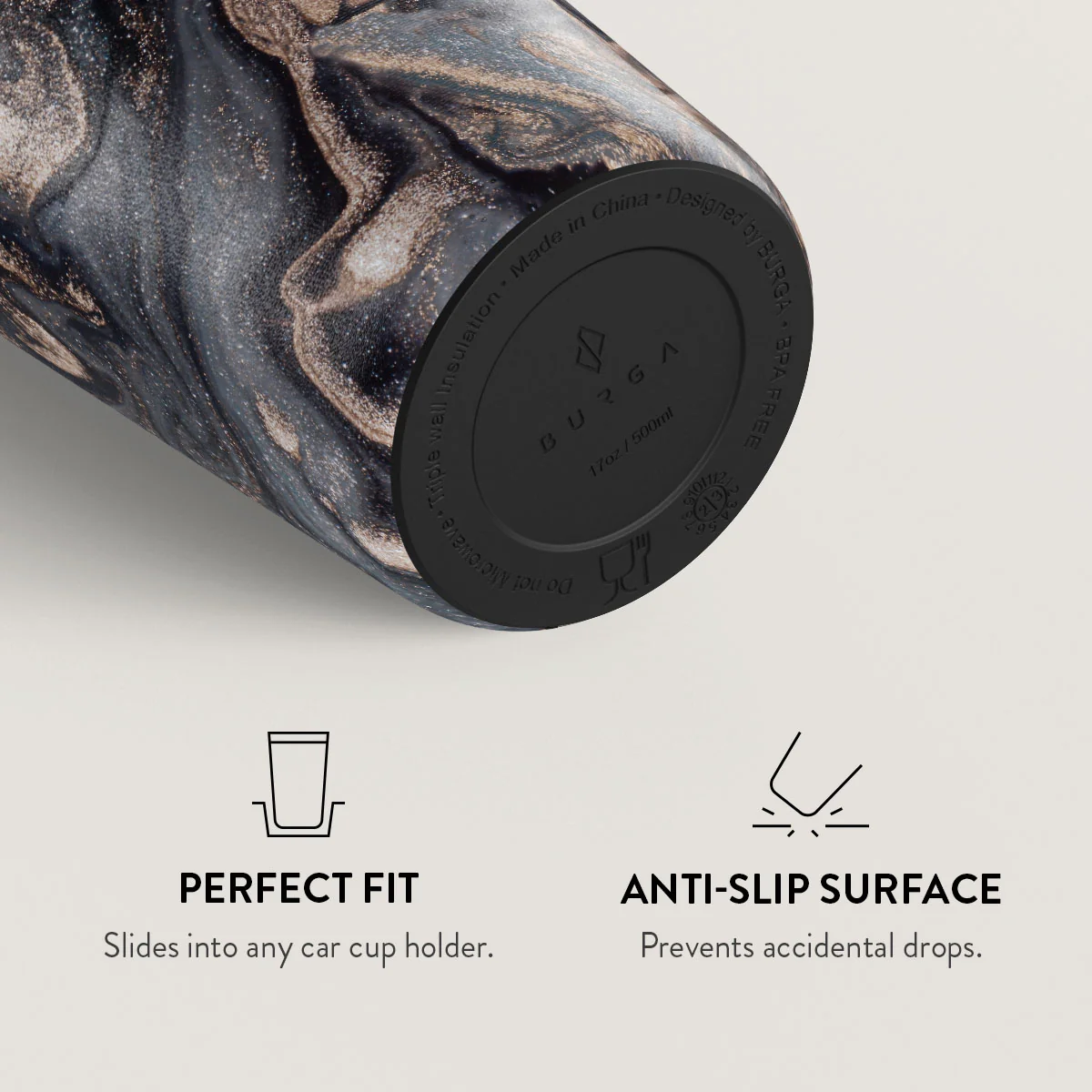 Enchanted Mirror - Marble Travel Mug