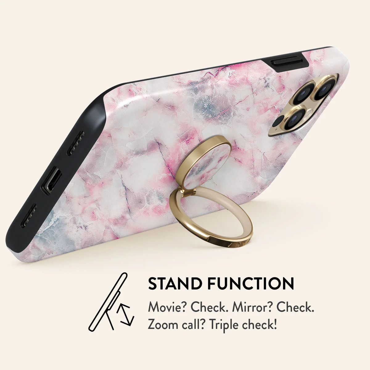 Raspberry Jam - Girls Adhesive Ring Holder