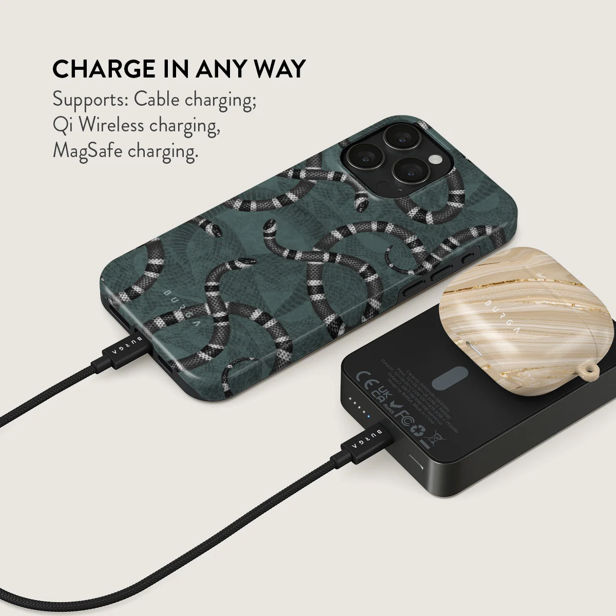 Constant Danger - Cool Magnetic Power Bank