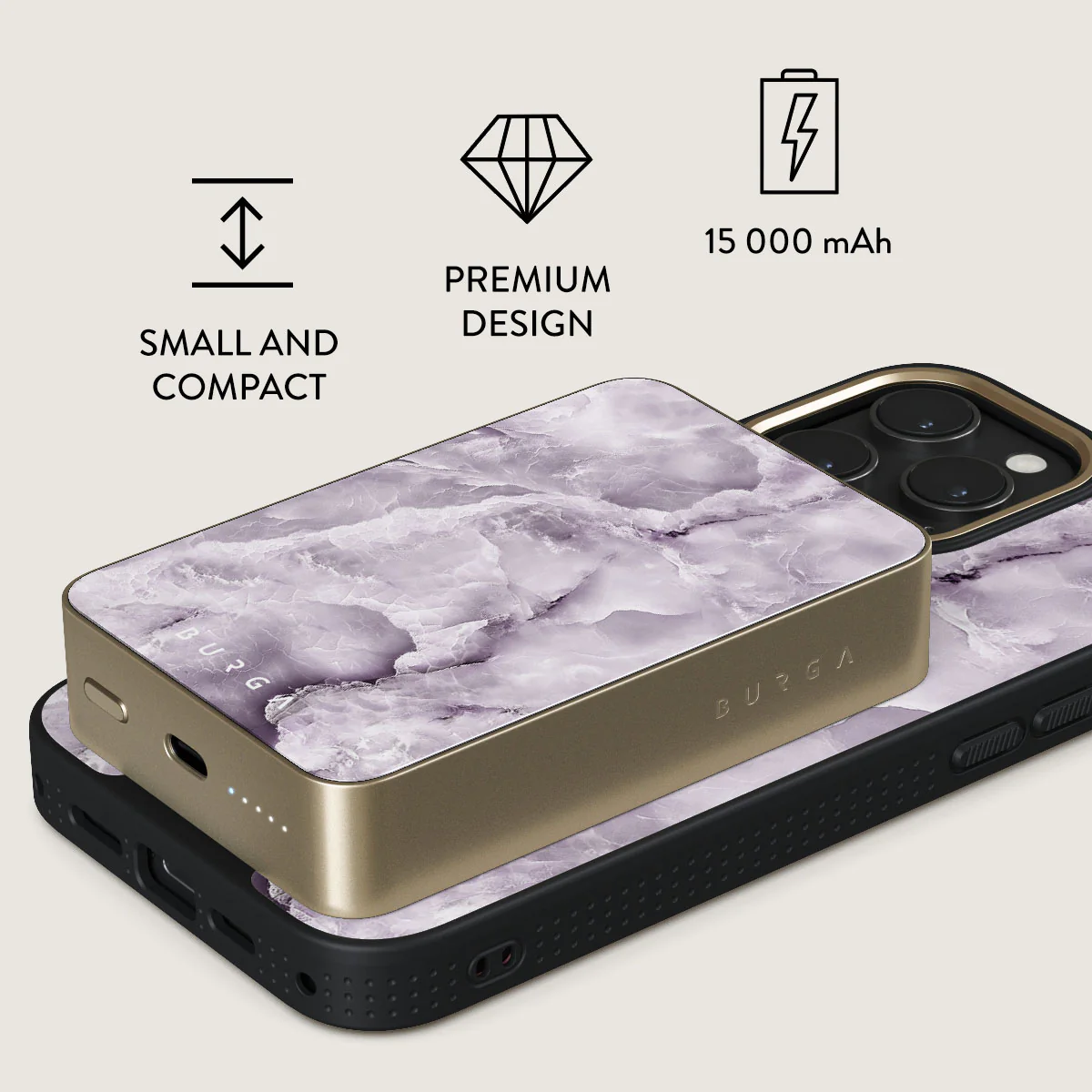 Black Currant - Magnetic Power Bank